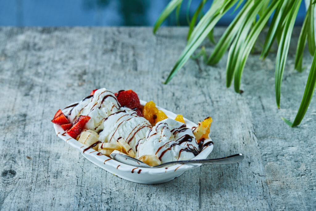 Como surgiu a banana split?