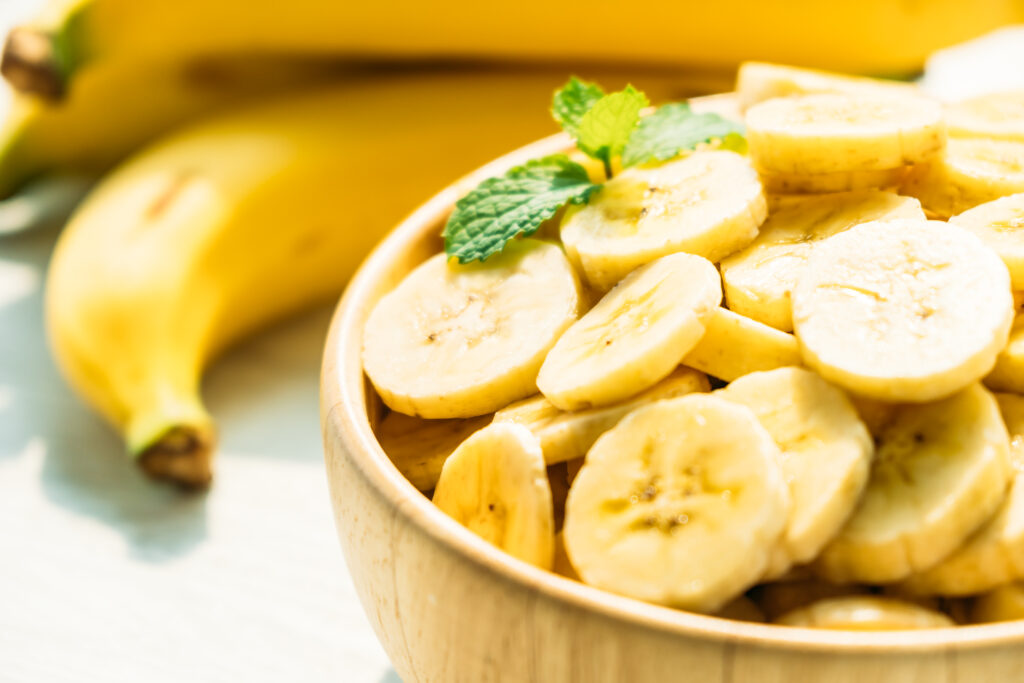 Receita de chips de banana desidratada
